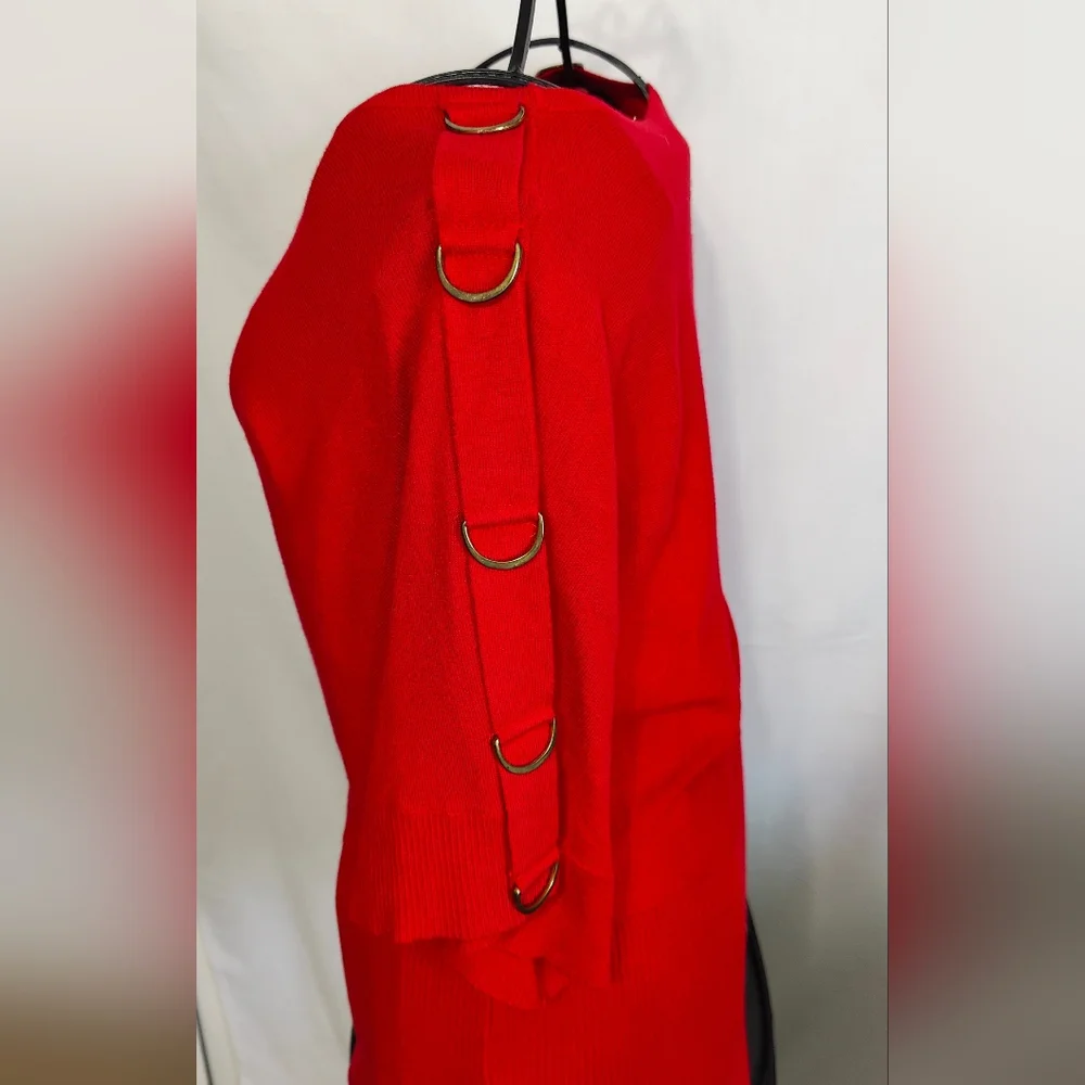 Cable & Gauge Women's Top - Red - Size M - Picture 5 of 8